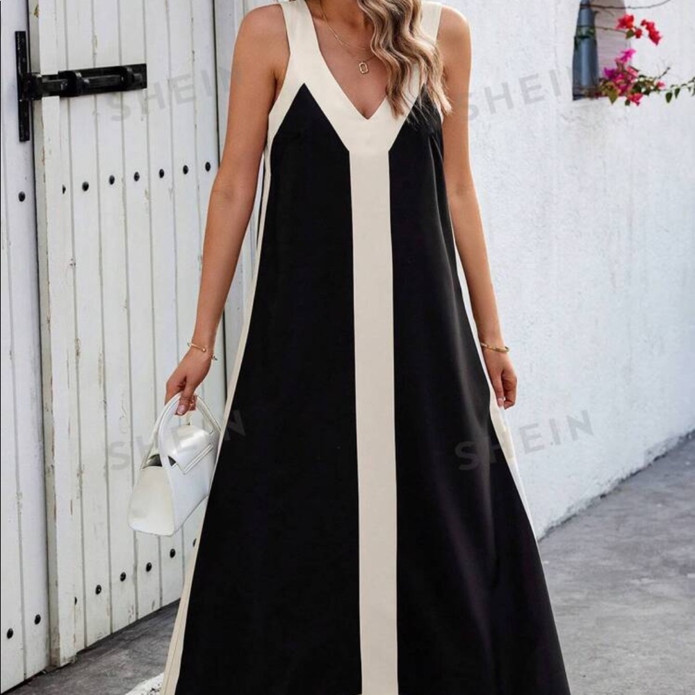 Color block Dress - Picture 2 of 7